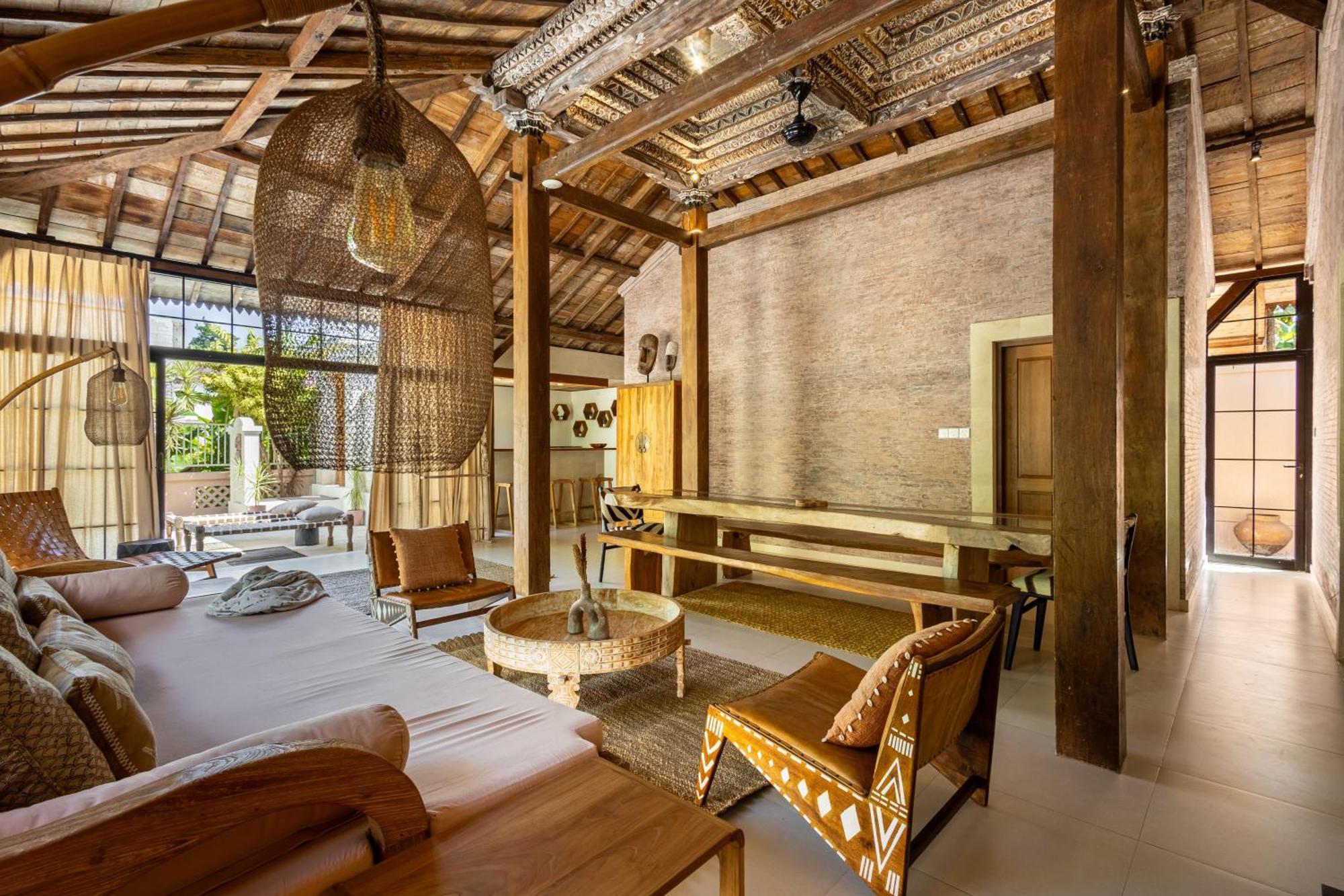 The Pink Joglo, A Cheerful 3Bdr Villa W/Pool And Rice-Field View. Dalung  Dış mekan fotoğraf